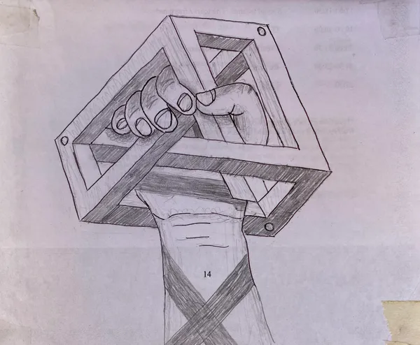 'Held Tight' art piece by Daniel Sosebee